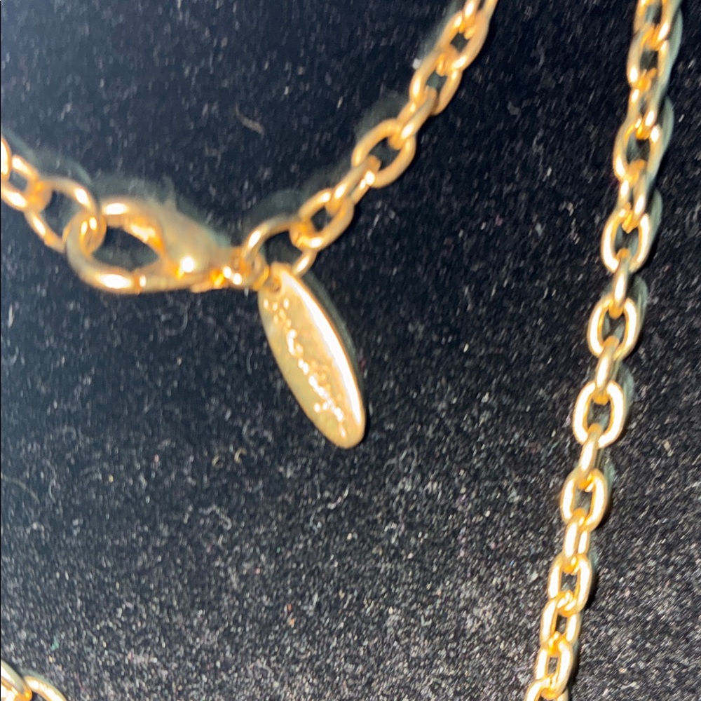 SoHo designs Gold Pendant Necklace long necklace wrap to show details - Picture 3 of 8